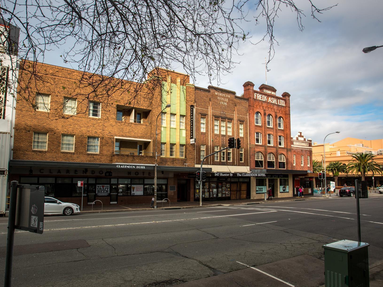 Clarendon Hotel Newcastle Exterior foto